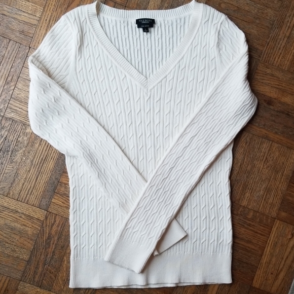 Talbots Sweaters - Talbots Sz S EUC Pima Cotton Sweater V Neck